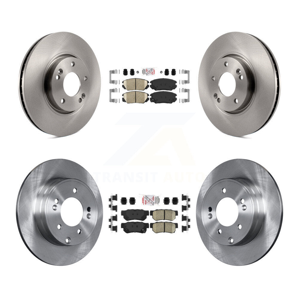 Transit Auto K8A-103130 Disc Brake Kit for 2006-2008 Hyundai Sonata - Front and Rear product image