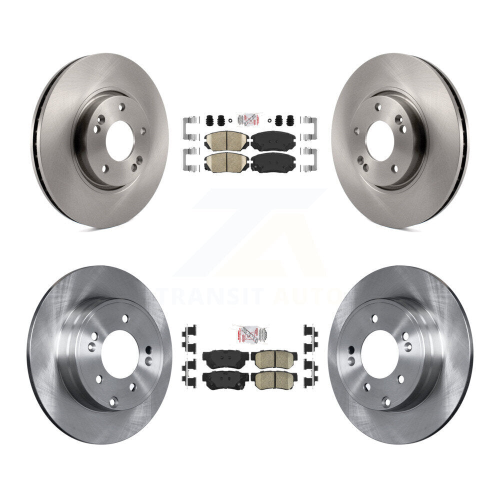 Transit Auto K8A-103131 Disc Brake Kit for 2006-2008 Hyundai Sonata - Front and Rear product image