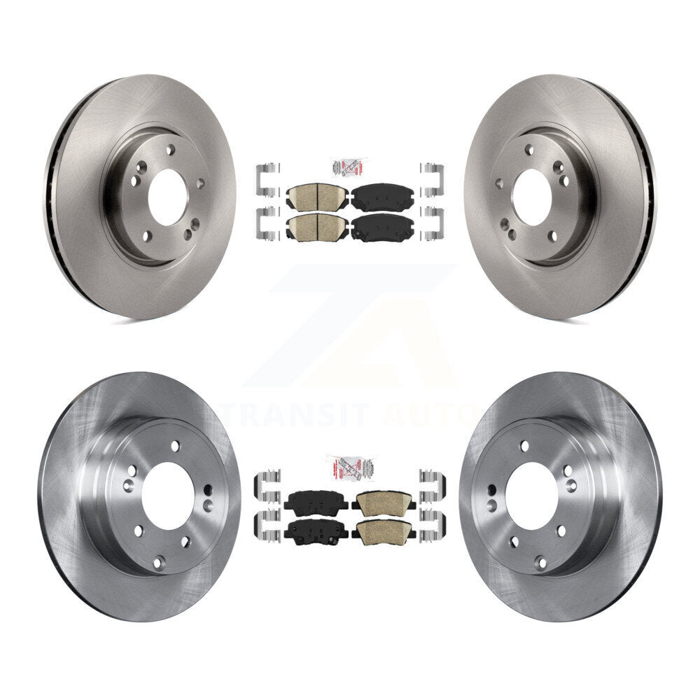 Transit Auto K8A-103132 Disc Brake Kit for 2008-2010 Hyundai Sonata - Front and Rear product image