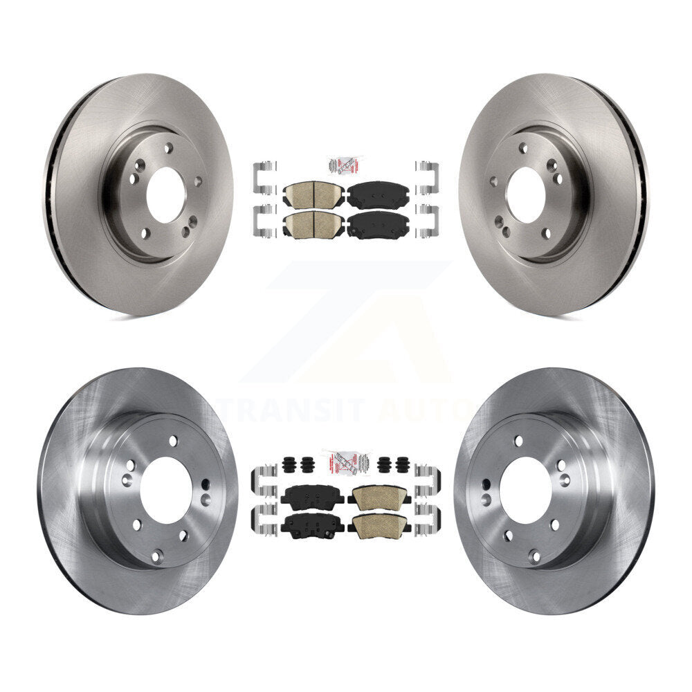 Transit Auto K8A-103133 Disc Brake Kit for 2008-2010 Hyundai Sonata - Front and Rear product image