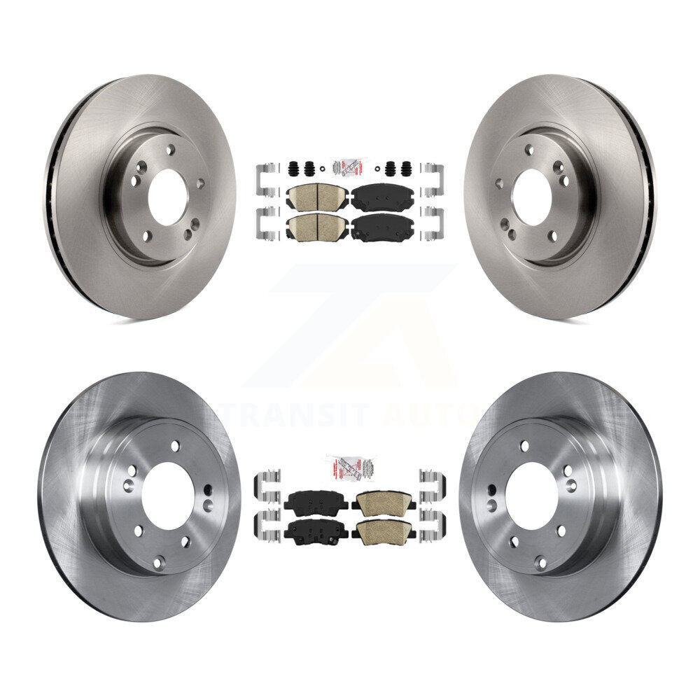 Transit Auto K8A-103134 Disc Brake Kit for 2008-2010 Hyundai Sonata - Front and Rear product image