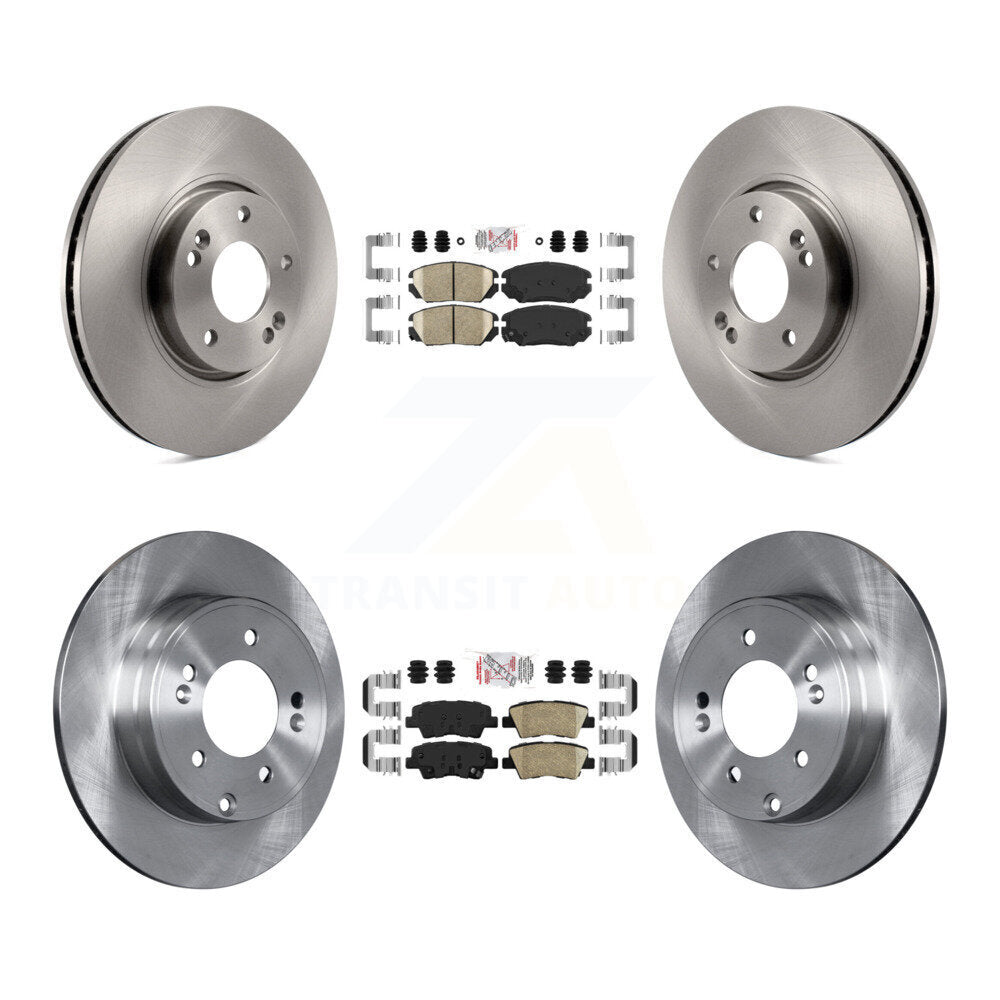 Transit Auto K8A-103135 Disc Brake Kit for 2008-2010 Hyundai Sonata - Front and Rear product image