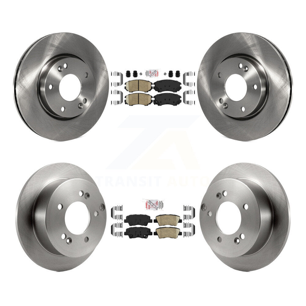 Transit Auto K8A-103138 Disc Brake Kit for 2008-2010 Hyundai Sonata - Front and Rear product image