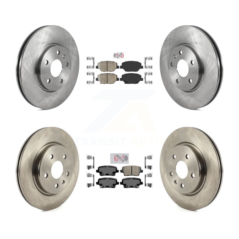 Transit Auto K8A-103140 Disc Brake Kit for 2019 Cadillac XT4 - Front and Rear product image