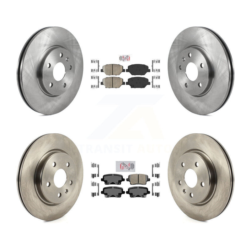Transit Auto K8A-103140 Disc Brake Kit for 2019 Cadillac XT4 - Front and Rear product image