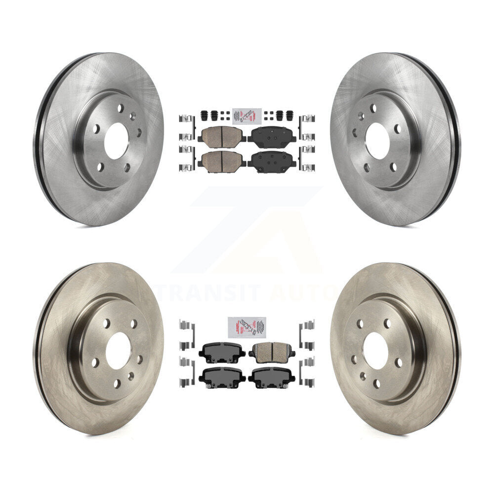 Transit Auto K8A-103141 Disc Brake Kit for 2019 Cadillac XT4 - Front and Rear product image