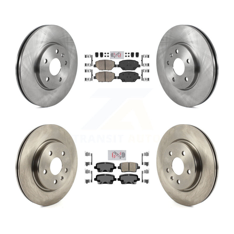 Transit Auto K8A-103141 Disc Brake Kit for 2019 Cadillac XT4 - Front and Rear product image