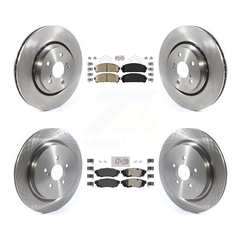 Transit Auto K8A-103147 Disc Brake Kit for 2016-2022 Lexus RX350, Lexus RX350L, Lexus RX450hL & more - Front and Rear product image