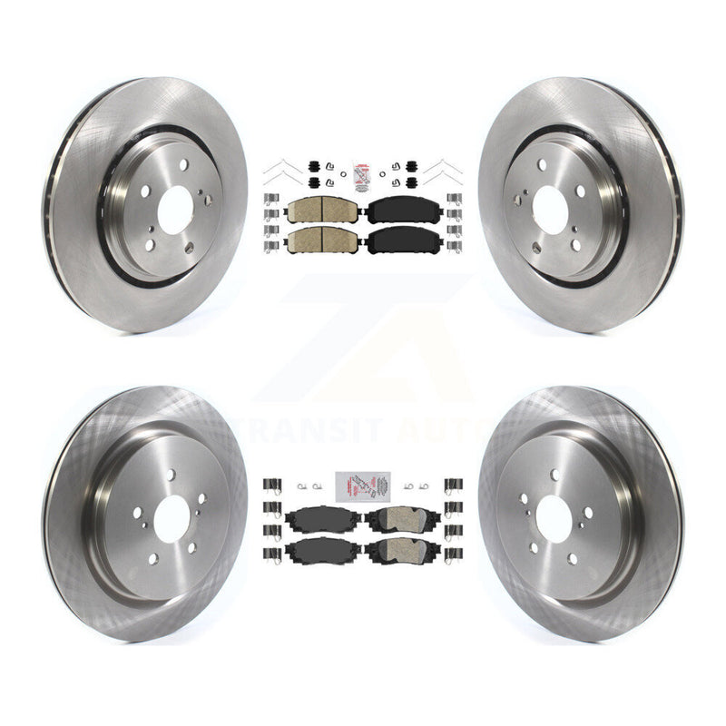 Transit Auto K8A-103149 Disc Brake Kit for 2016-2022 Lexus RX350, Lexus RX350L, Lexus RX450hL & more - Front and Rear product image