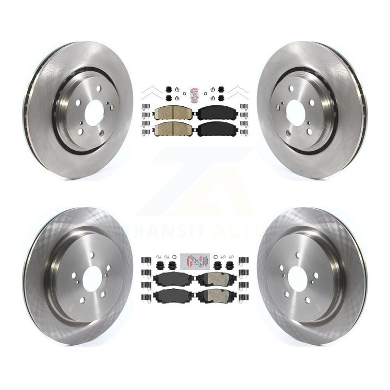 Transit Auto K8A-103150 Disc Brake Kit for 2016-2022 Lexus RX350, Lexus RX350L, Lexus RX450hL & more - Front and Rear product image