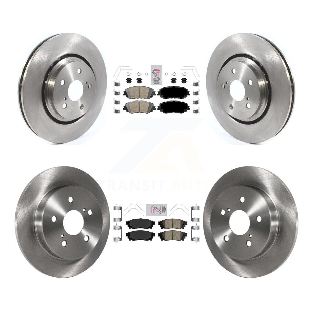 Transit Auto K8A-103153 Disc Brake Kit for 2020 Toyota Camry - Front and Rear product image