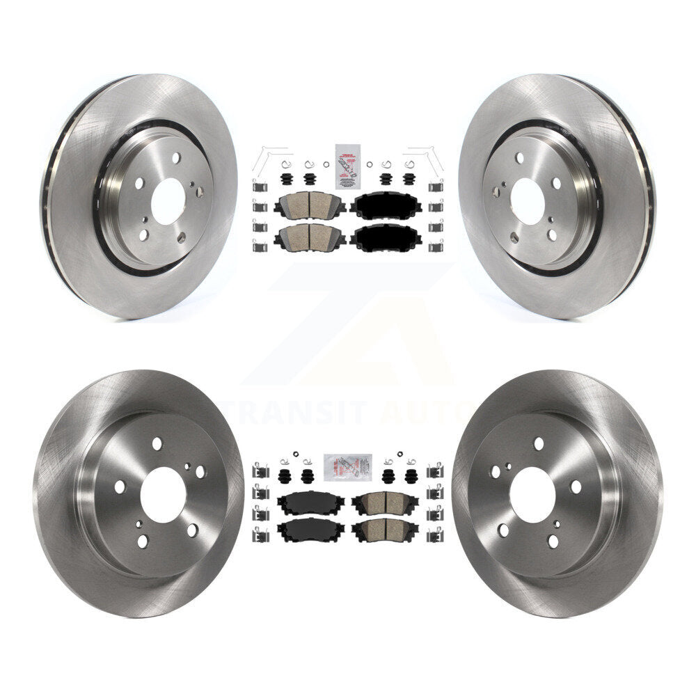Transit Auto K8A-103154 Disc Brake Kit for 2020 Toyota Camry - Front and Rear product image