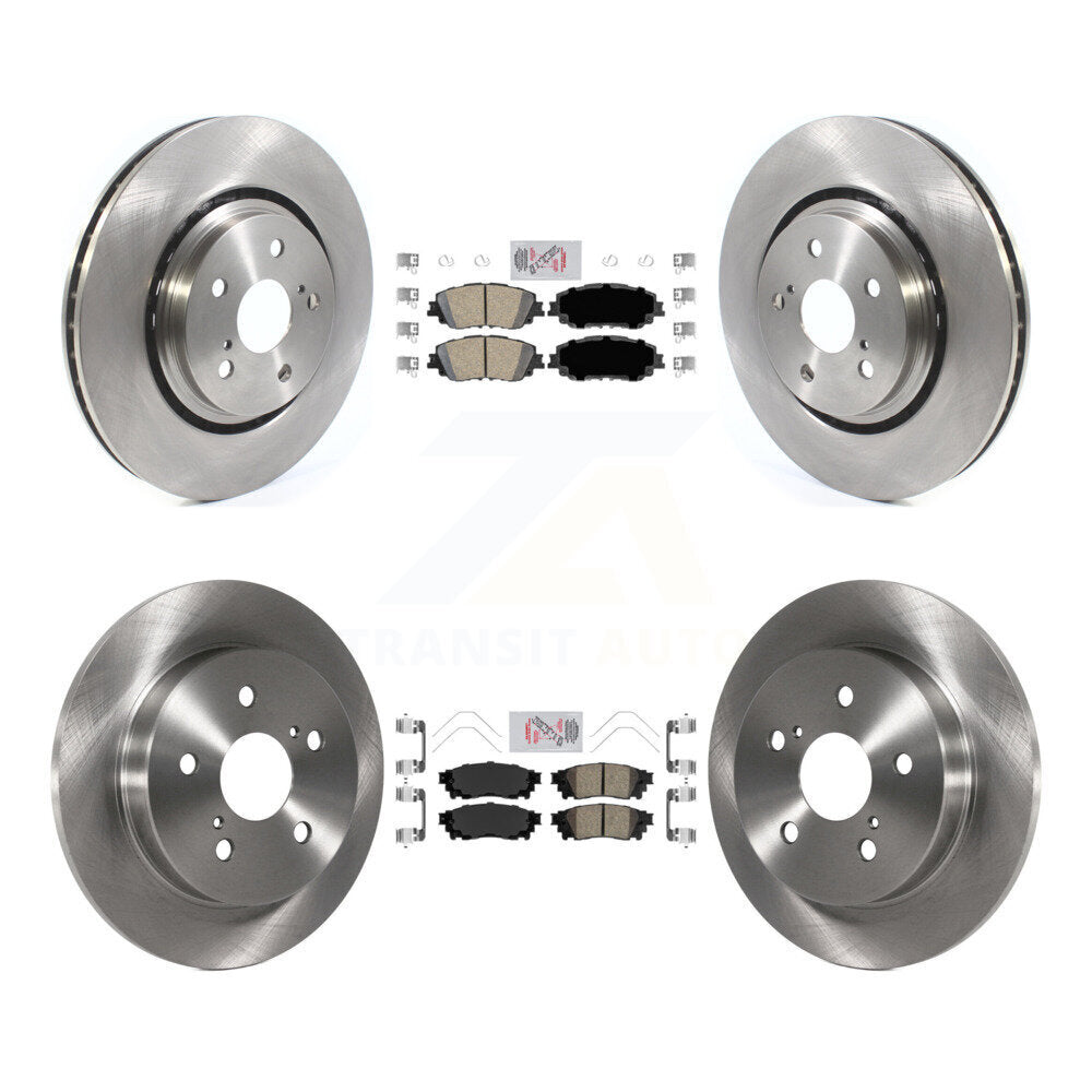 Transit Auto K8A-103157 Disc Brake Kit for 2020 Toyota Camry - Front and Rear product image
