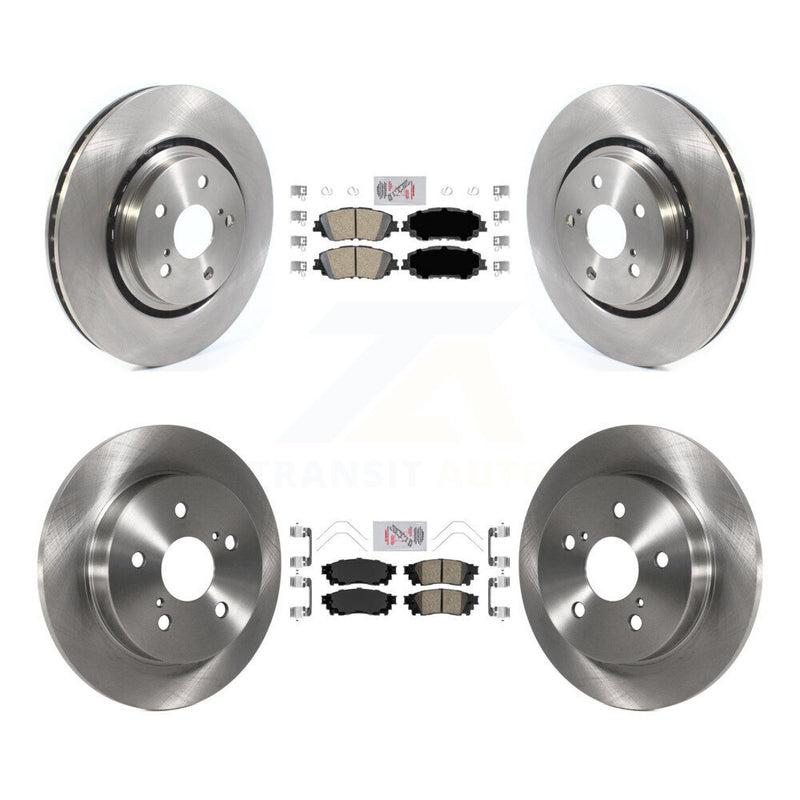 Transit Auto K8A-103157 Disc Brake Kit for 2020 Toyota Camry - Front and Rear product image