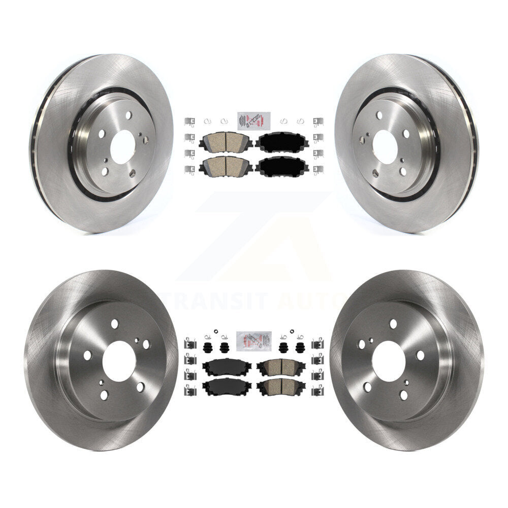 Transit Auto K8A-103158 Disc Brake Kit for 2020 Toyota Camry - Front and Rear product image