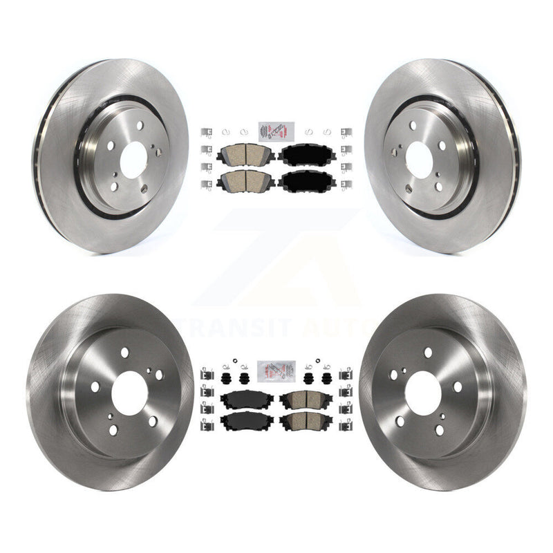 Transit Auto K8A-103158 Disc Brake Kit for 2020 Toyota Camry - Front and Rear product image