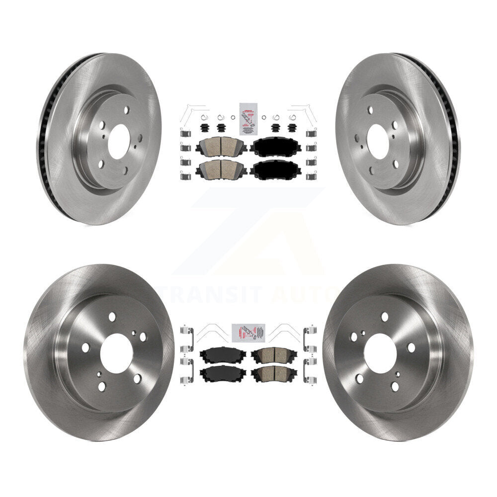 Transit Auto K8A-103159 Disc Brake Kit for 2018-2024 Toyota Camry, Lexus ES300h, Lexus ES350 & more - Front and Rear product image