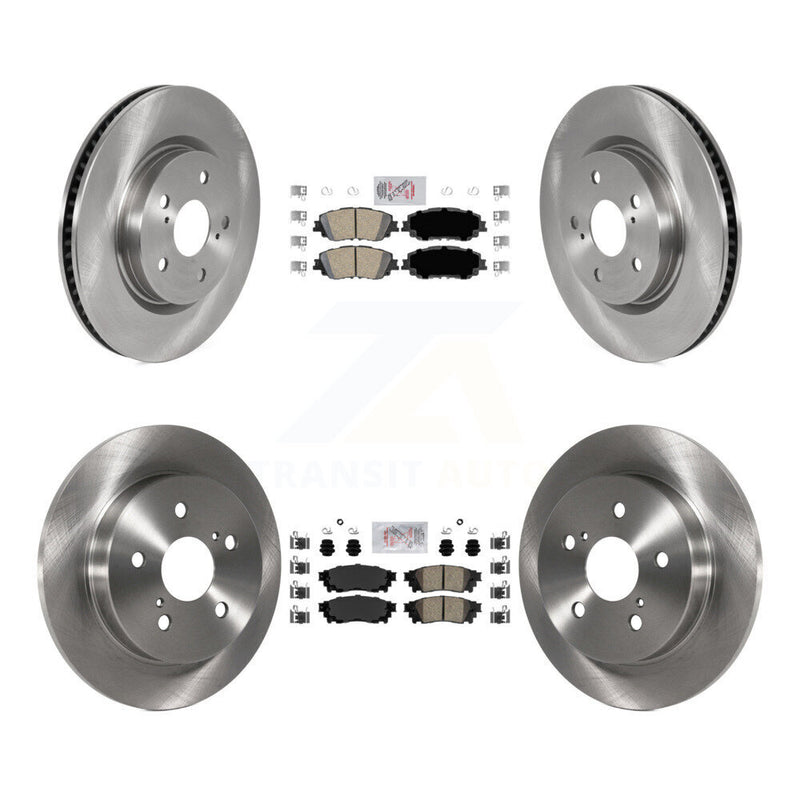 Transit Auto K8A-103162 Disc Brake Kit for 2018-2024 Toyota Camry, Lexus ES300h, Lexus ES350 & more - Front and Rear product image