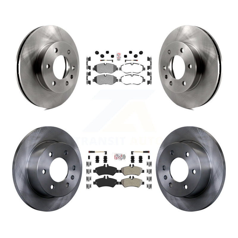 Transit Auto K8A-103182 Disc Brake Kit for 2007-2018 Mercedes-Benz Sprinter 2500, Dodge Sprinter 2500, Freightliner Sprinter 2500 - Front and Rear product image
