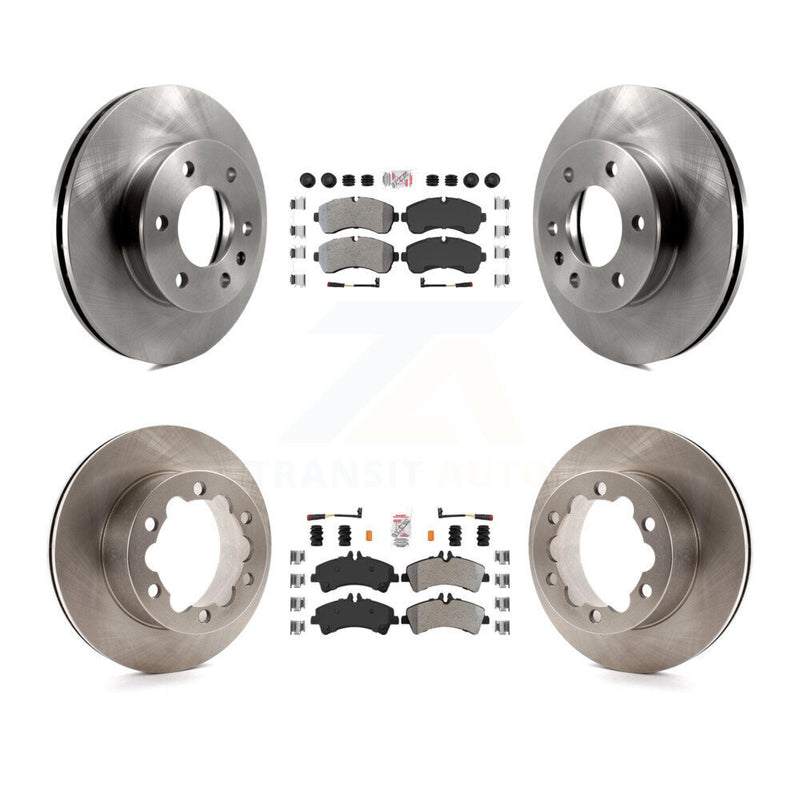 Transit Auto K8A-103186 Disc Brake Kit for 2007-2018 Freightliner Sprinter 3500, Mercedes-Benz Sprinter 3500XD, Mercedes-Benz Sprinter 3500 & more - Front and Rear product image
