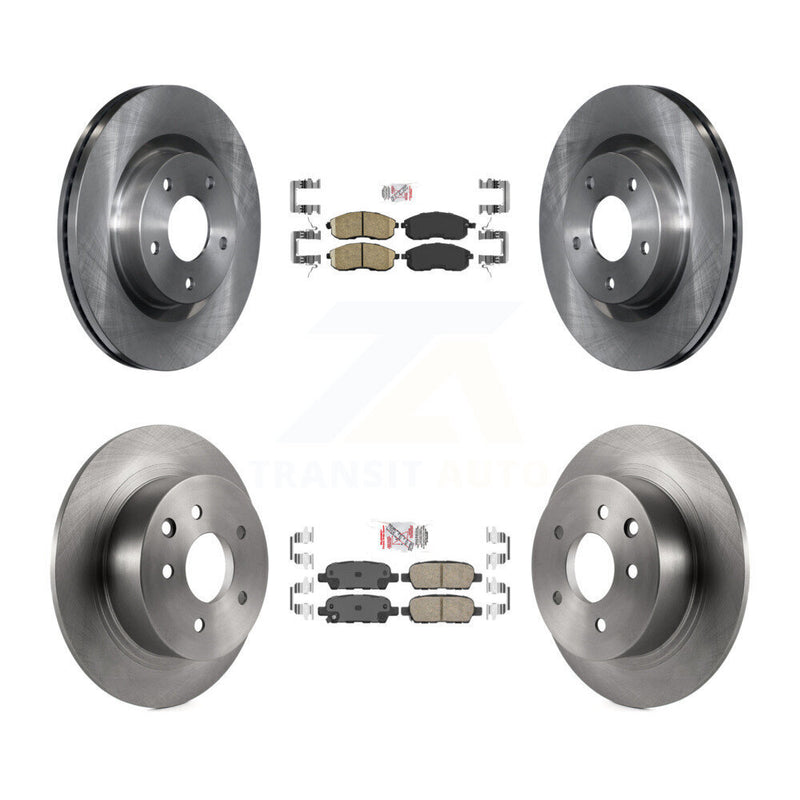 Transit Auto K8A-103204 Disc Brake Kit for 2007-2009 Nissan Altima - Front and Rear product image