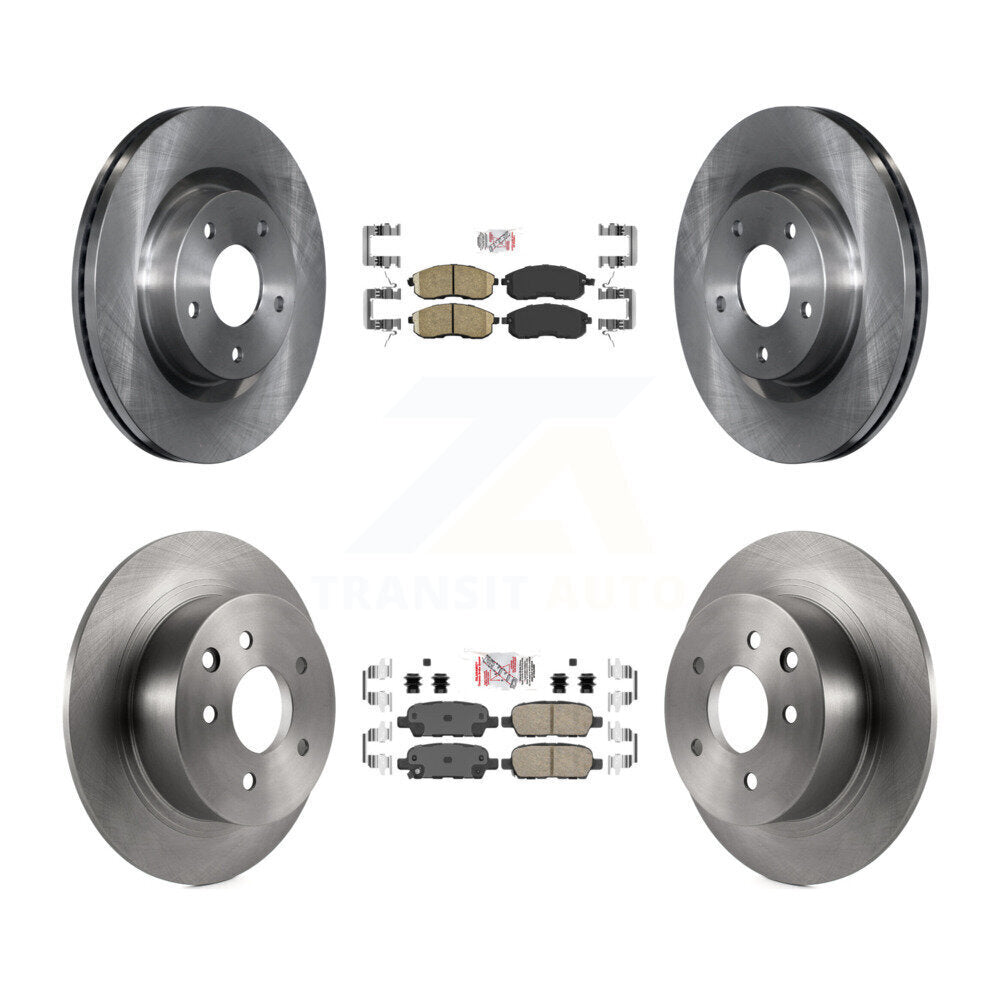 Transit Auto K8A-103205 Disc Brake Kit for 2007-2009 Nissan Altima - Front and Rear product image