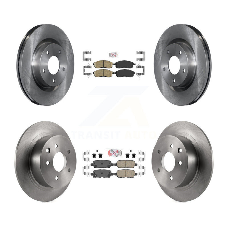 Transit Auto K8A-103205 Disc Brake Kit for 2007-2009 Nissan Altima - Front and Rear product image