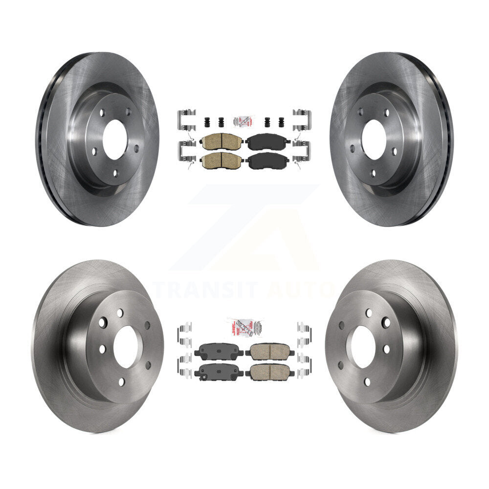 Transit Auto K8A-103206 Disc Brake Kit for 2007-2009 Nissan Altima - Front and Rear product image