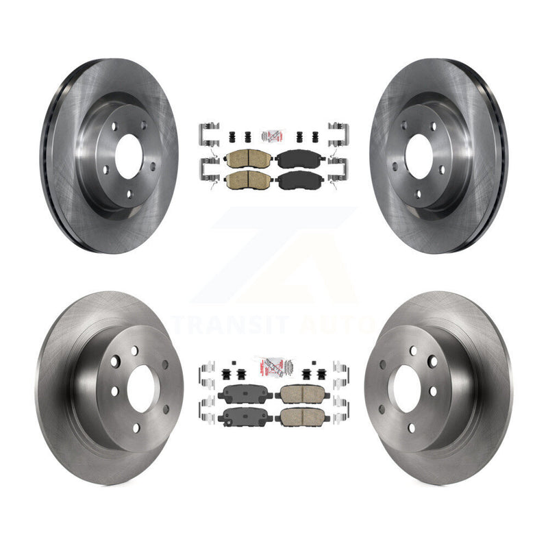 Transit Auto K8A-103207 Disc Brake Kit for 2007-2009 Nissan Altima - Front and Rear product image