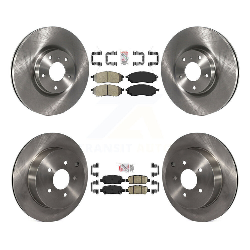 Transit Auto K8A-103218 Disc Brake Kit for 2011-2014 Nissan Murano - Front and Rear product image