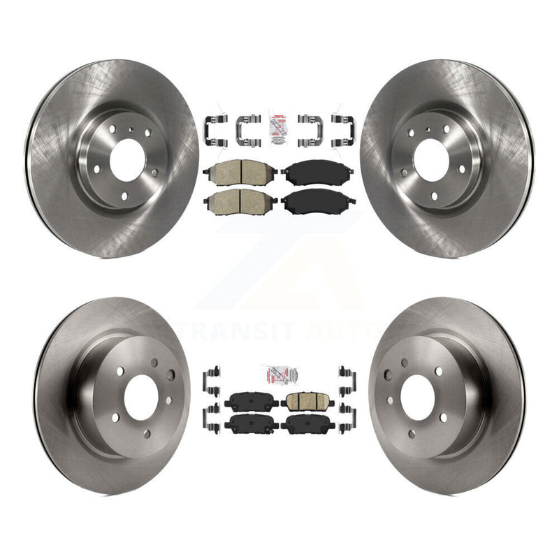 Transit Auto K8A-103221 Disc Brake Kit for 2005-2015 INFINITI Q40, INFINITI QX50, INFINITI EX37 & more - Front and Rear product image