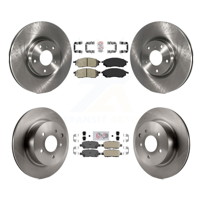 Transit Auto K8A-103224 Disc Brake Kit for 2005-2015 INFINITI Q40, INFINITI QX50, INFINITI EX37 & more - Front and Rear product image