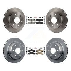 Transit Auto K8A-103235 Disc Brake Kit for 2000-2006 Chevrolet Silverado 1500, GMC Sierra 1500, Cadillac Escalade & more - Front and Rear product image