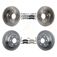 Transit Auto K8A-103237 Disc Brake Kit for 2002-2008 Cadillac Escalade, Chevrolet Avalanche 1500, Chevrolet Express 1500 & more - Front and Rear product image