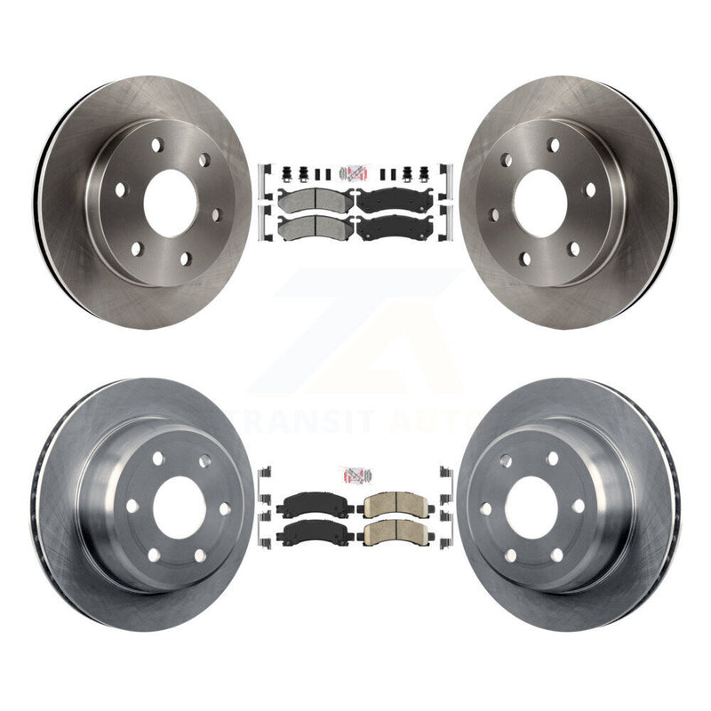 Transit Auto K8A-103237 Disc Brake Kit for 2002-2008 Cadillac Escalade, Chevrolet Avalanche 1500, Chevrolet Express 1500 & more - Front and Rear product image