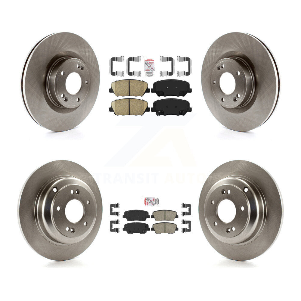 Transit Auto K8A-103243 Disc Brake Kit for 2010-2016 Hyundai Genesis Coupe - Front and Rear product image