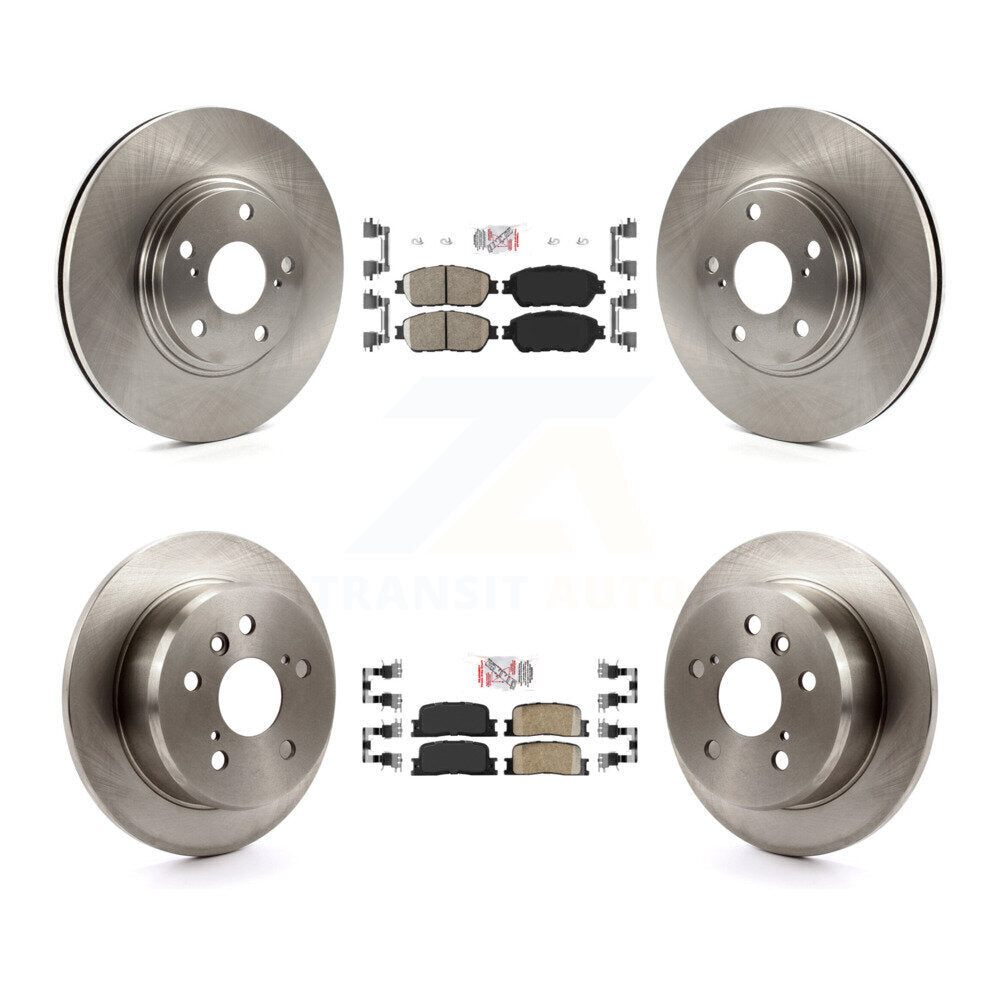 Transit Auto K8A-103249 Disc Brake Kit for 2004-2006 Lexus ES330 - Front and Rear product image