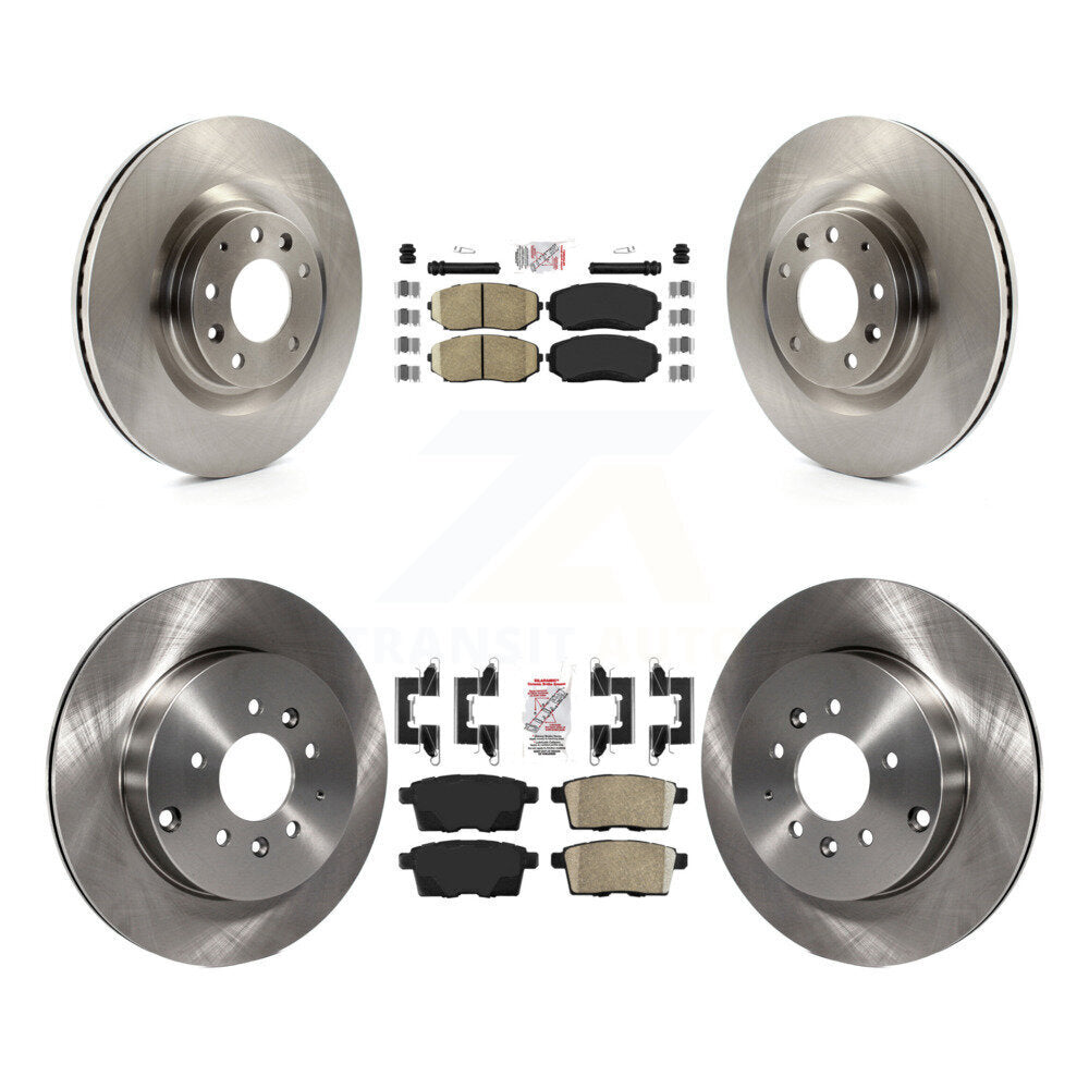 Transit Auto K8A-103258 Disc Brake Kit for 2007-2015 Mazda CX-9 - Front and Rear product image