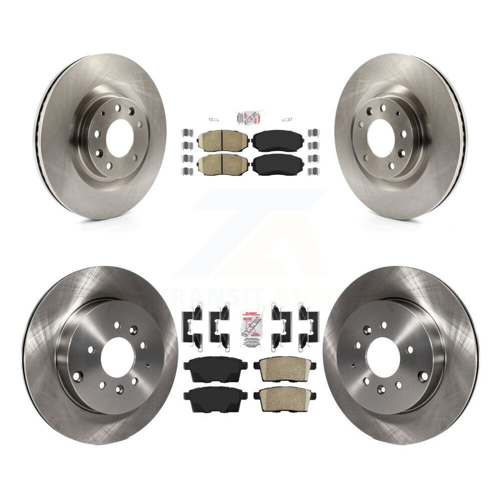 Transit Auto K8A-103260 Disc Brake Kit for 2007-2015 Mazda CX-9 - Front and Rear product image