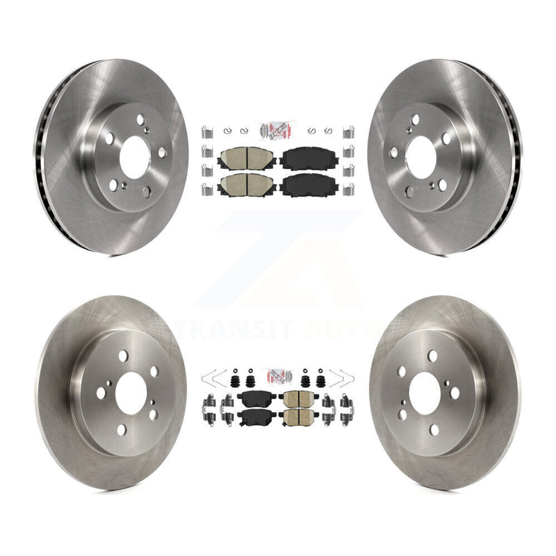 Transit Auto K8A-103261 Disc Brake Kit for 2010-2015 Toyota Prius Plug-In, Lexus CT200h, Toyota Prius - Front and Rear product image