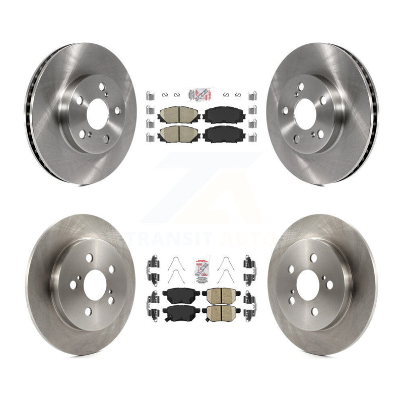 Transit Auto K8A-103262 Disc Brake Kit for 2010-2015 Toyota Prius Plug-In, Lexus CT200h, Toyota Prius - Front and Rear product image