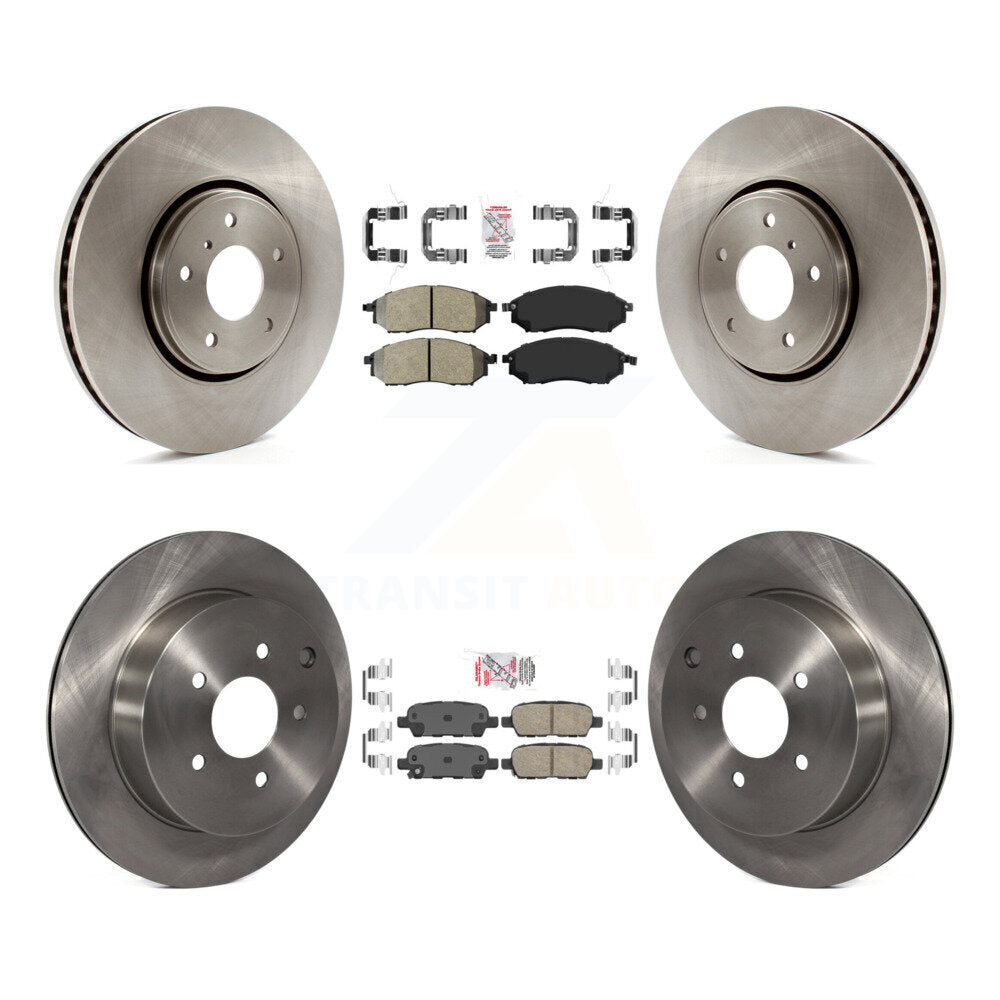 Transit Auto K8A-103269 Disc Brake Kit for 2009-2012 INFINITI FX35 - Front and Rear product image