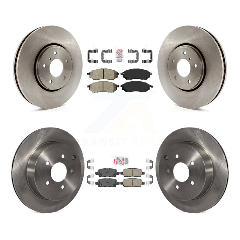 Transit Auto K8A-103269 Disc Brake Kit for 2009-2012 INFINITI FX35 - Front and Rear product image