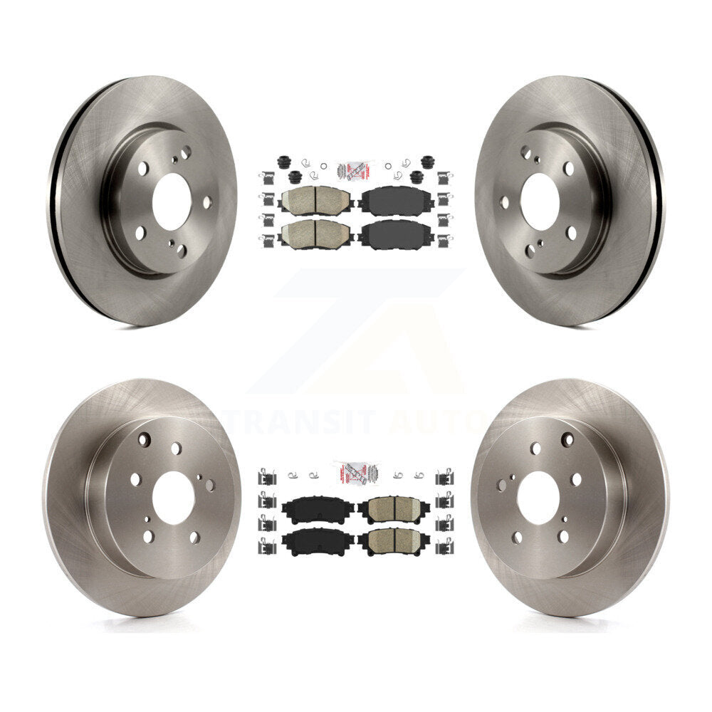 Transit Auto K8A-103273 Disc Brake Kit for 2012-2018 Toyota Prius V - Front and Rear product image