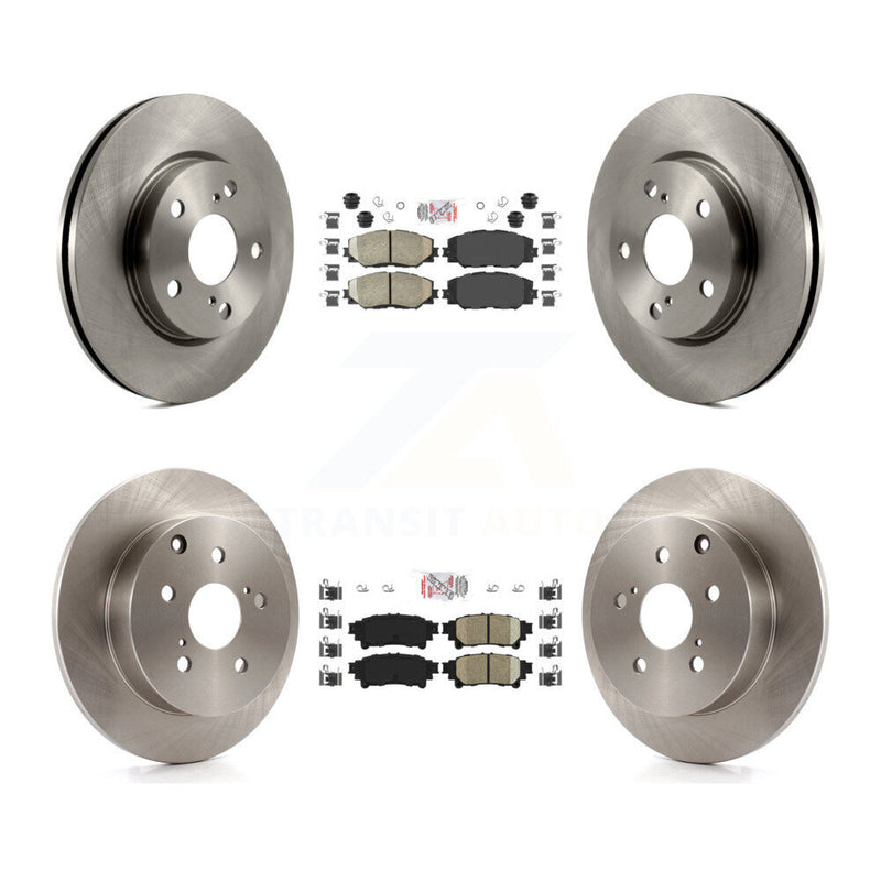 Transit Auto K8A-103273 Disc Brake Kit for 2012-2018 Toyota Prius V - Front and Rear product image