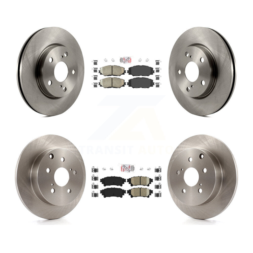 Transit Auto K8A-103275 Disc Brake Kit for 2012-2018 Toyota Prius V - Front and Rear product image