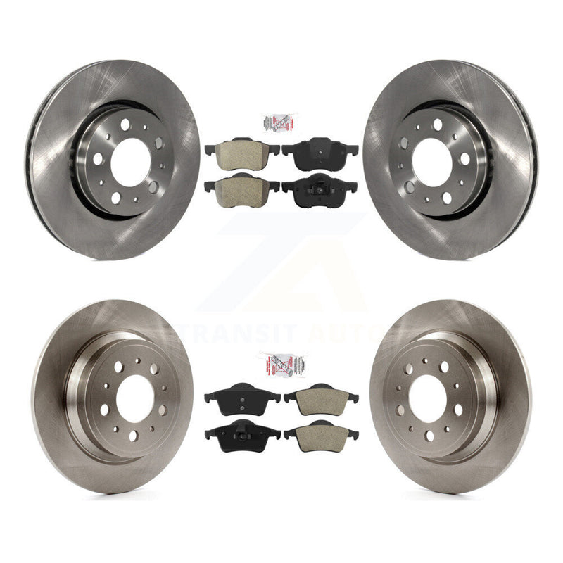 Transit Auto K8A-103278 Disc Brake Kit for 1999-2009 Volvo S60, Volvo S80, Volvo V70 & more - Front and Rear product image
