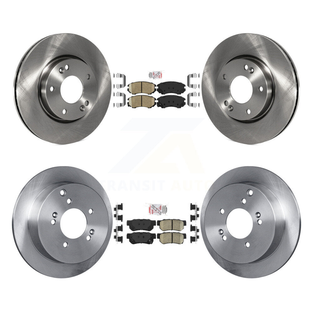Transit Auto K8A-103294 Disc Brake Kit for 2005-2010 Hyundai Tucson, Kia Sportage - Front and Rear product image