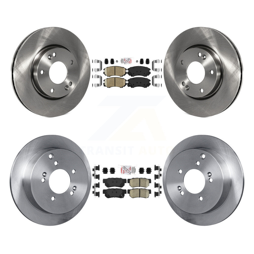 Transit Auto K8A-103295 Disc Brake Kit for 2005-2010 Hyundai Tucson, Kia Sportage - Front and Rear product image