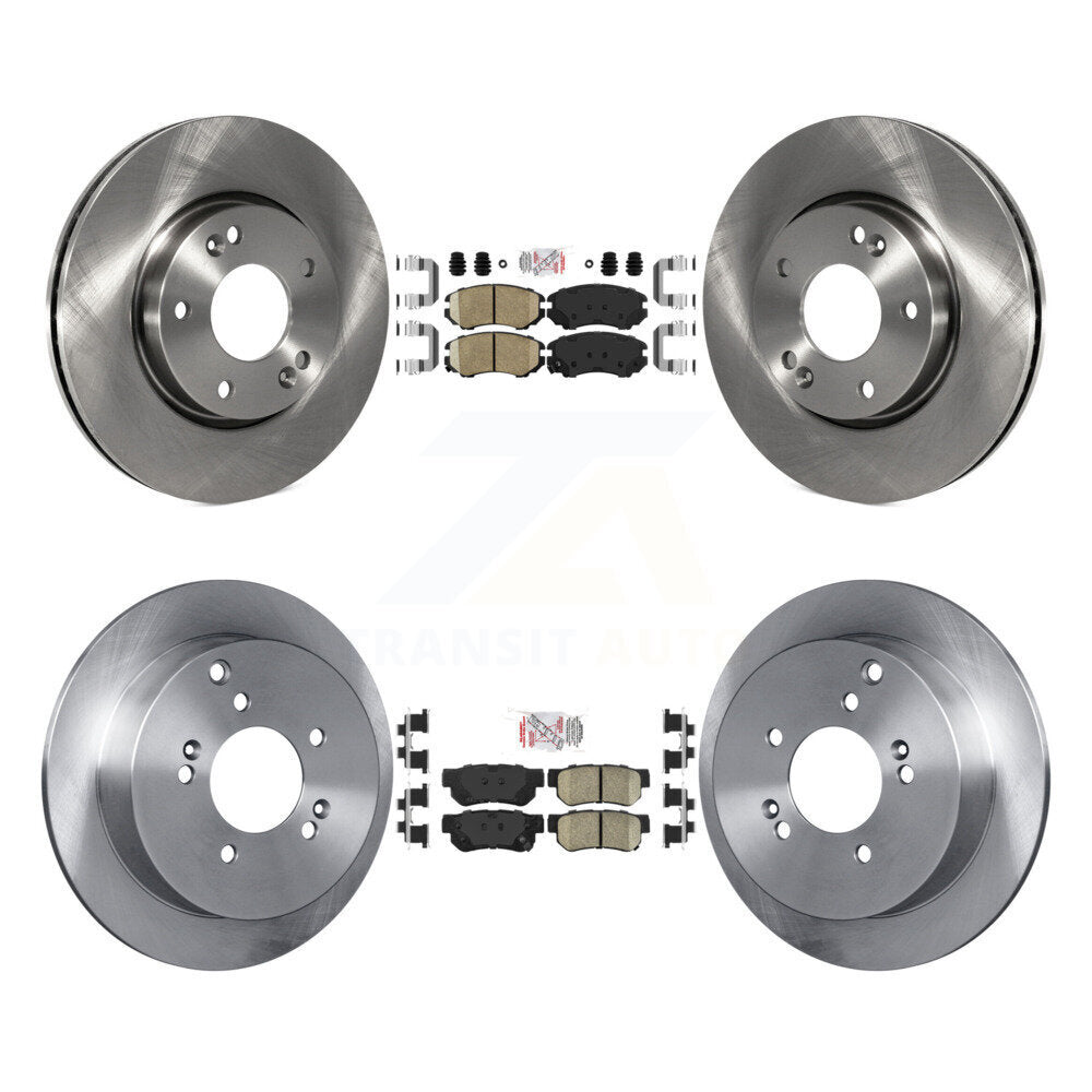 Transit Auto K8A-103296 Disc Brake Kit for 2005-2010 Hyundai Tucson, Kia Sportage - Front and Rear product image